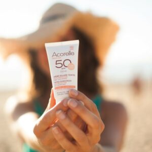 Crème solaire teinte claire SPF50