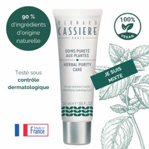 Fluide hydratant matité